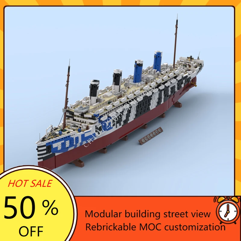 Kids Toys Xmas - 10615PCS MOC HMT Olympus Titanic Model