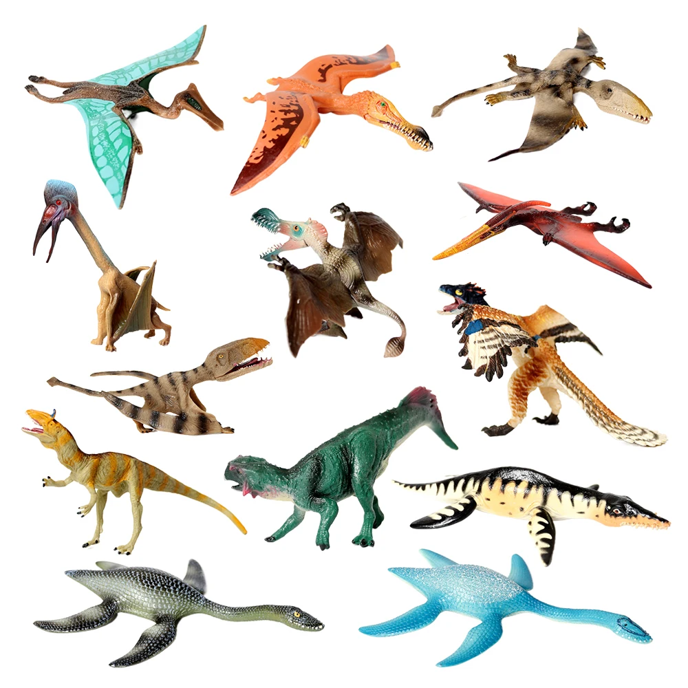 Kids Toys Reviews - Mainan Dinosaurus Anak-anak Figur Brachiosaurus Mosasaurus