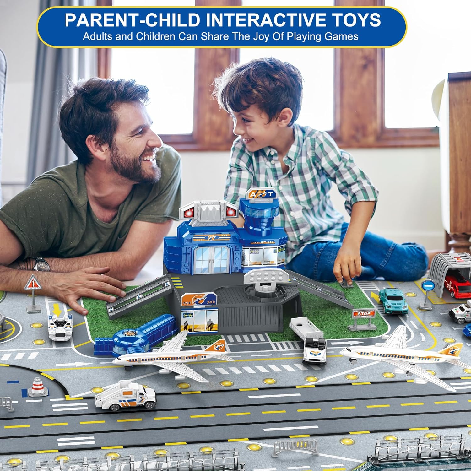 Set Mainan Pemandangan Bandara - Kids Toys Xmas ulasan dan harga