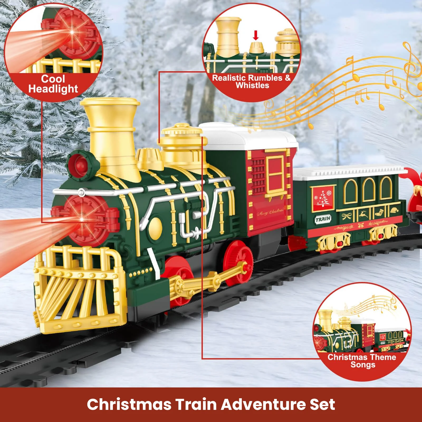 Set Kereta Natal Model Mobil u - Kids Toys Xmas ulasan dan harga