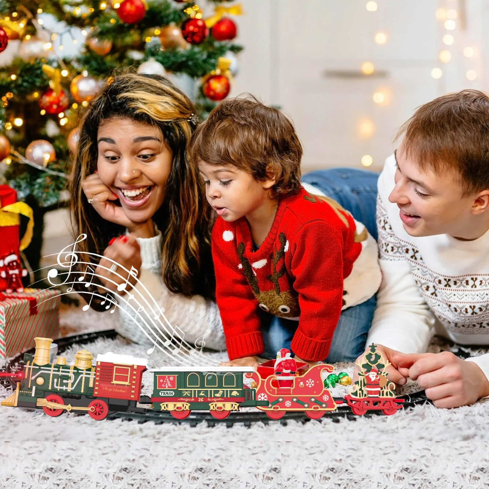 Set Kereta Natal Model Mobil u - Kids Toys Xmas ulasan dan harga