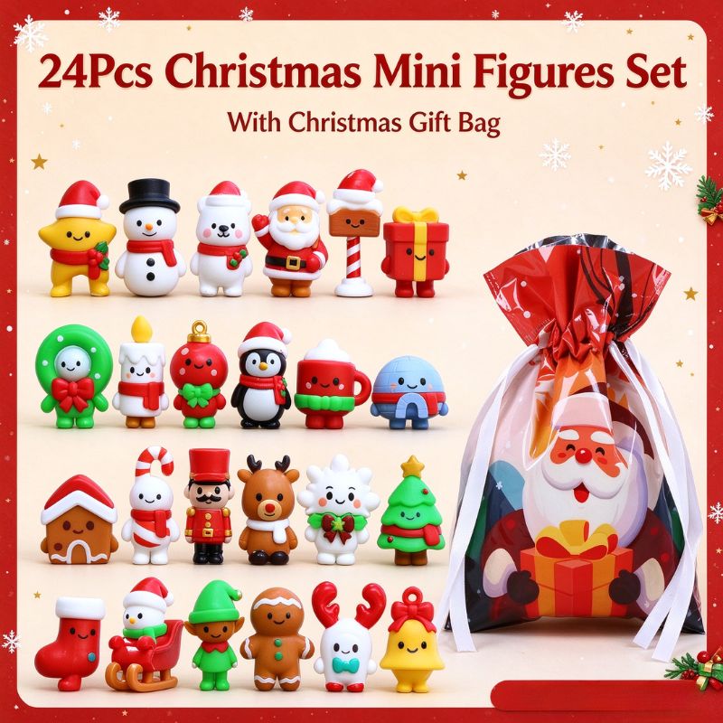 Set Miniatur Natal dalam Kemas - Kids Toys Xmas ulasan dan harga