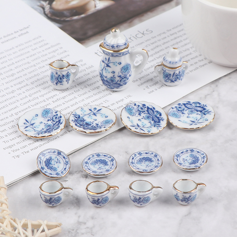 Miniatur 1:12, 15 buah Set can - Kids Toys Kitchen Set ulasan dan harga