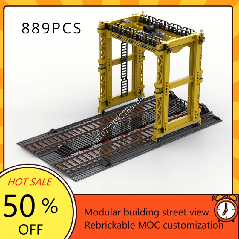 889PCS Model Crane Pengangkut  - Kids Toys Xmas ulasan dan harga