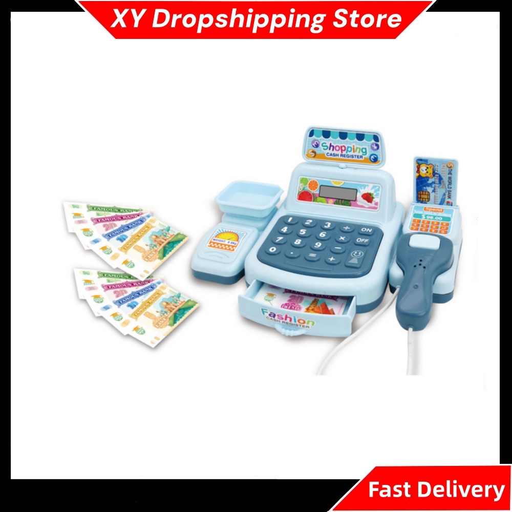 Set Mainan Kasir Supermarket,  - Toy Cash Register ulasan dan harga