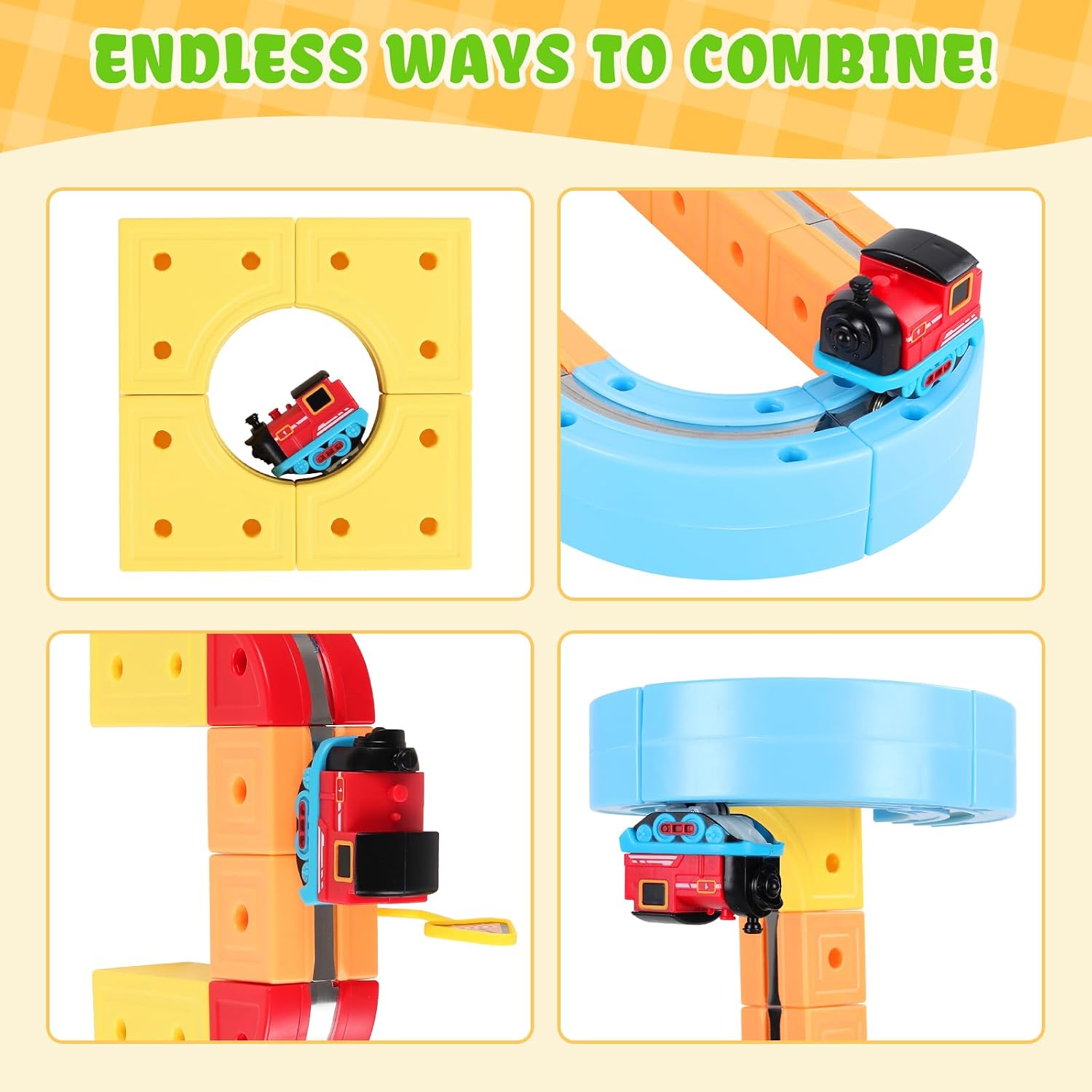 Set Kereta Levitasi Magnetik E - Kids Toys 3 Year Old ulasan dan harga