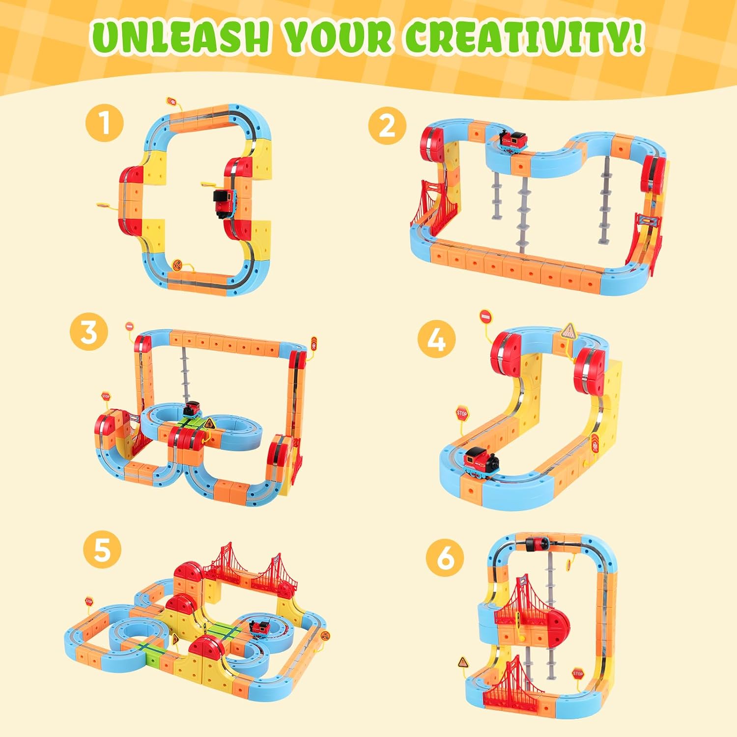 Set Kereta Levitasi Magnetik E - Kids Toys 3 Year Old ulasan dan harga