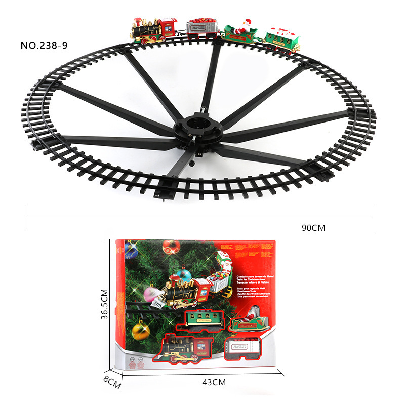 Set Kereta Natal Elektrik deng - Kids Toys Xmas ulasan dan harga