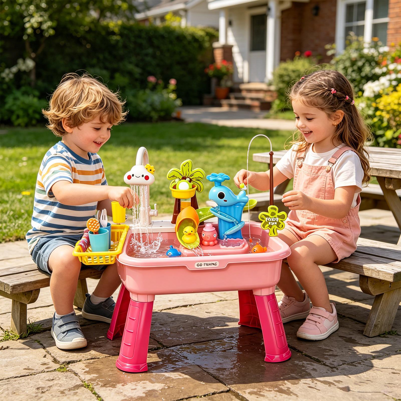 Wastafel Mainan Anak dengan Ai - Kids Toys Kitchen Set ulasan dan harga